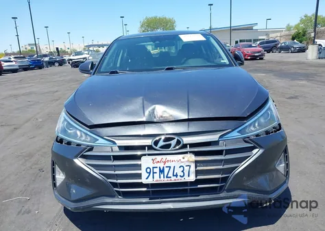 2020 Hyundai Elantra Sel from USA, damaged, VIN 5NPD84LF3LH571376